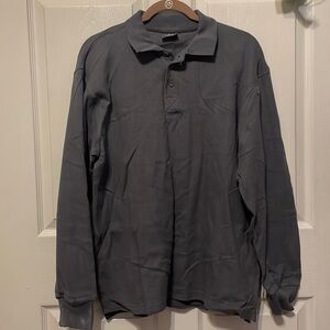 Mens Long Sleeve Polo